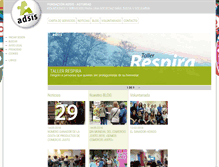 Tablet Screenshot of fundacionadsisasturias.org